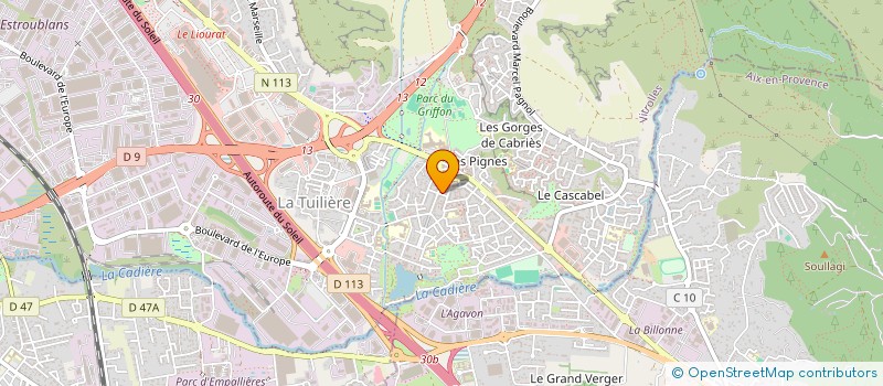 localisation de l'entreprise TOUTES LES FEMMES  VITROLLES