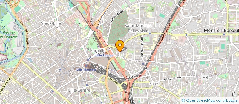 localisation de l'entreprise TOUTES LES NUITS COMPAGNIE DE  THEATRE LILLOISE  LILLE