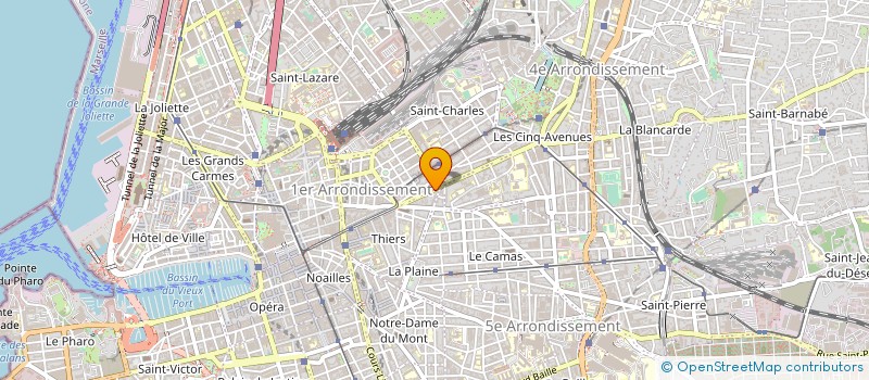 localisation de l'entreprise TOUTES LOCATIONS PLACES SPECTACLES à MARSEILLE