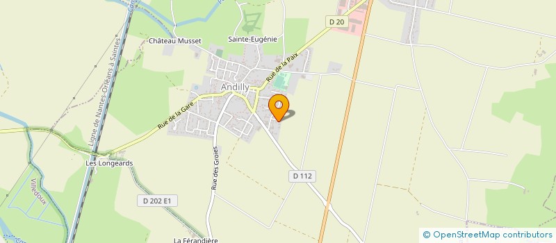 localisation de l'entreprise TOUTES MACONNERIES TEIXEIRA à ANDILLY