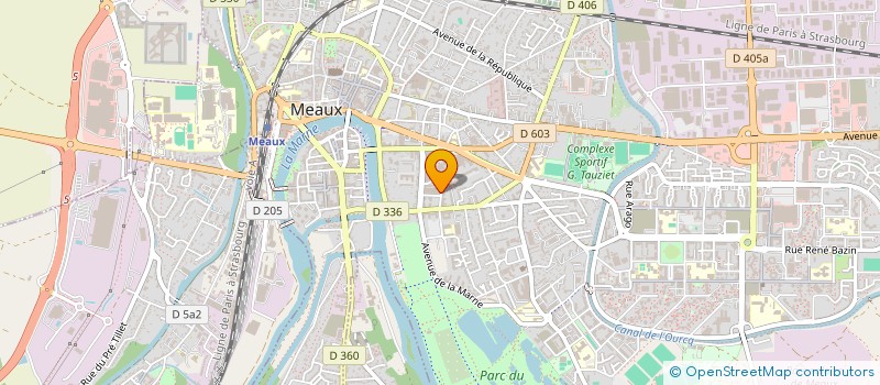 localisation de l'entreprise TOUTES ORIENTATIONS MEAUX à MEAUX
