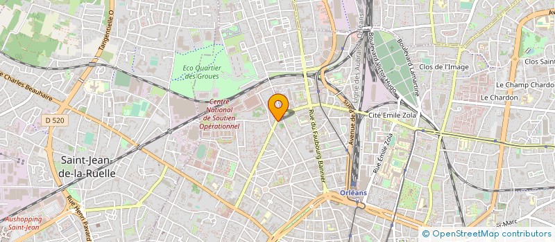 localisation de l'entreprise TOUTES PIECES ELECTROMENAGER à ORLEANS