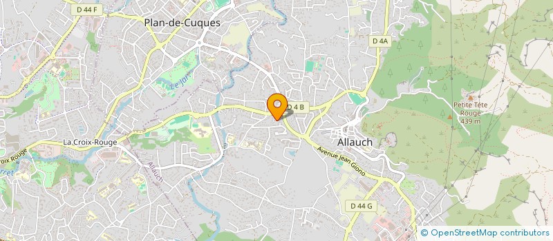 localisation de l'entreprise TOUTES REALISATIONS BATIMENT 13 à ALLAUCH