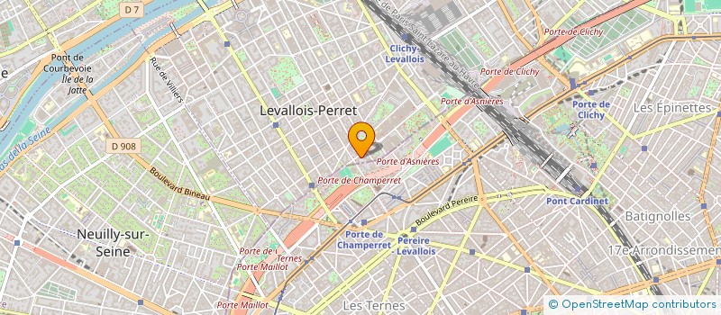 localisation de l'entreprise TOUTES VENTES ADMINISTRAT & INDUSTRIELLE à LEVALLOIS-PERRET