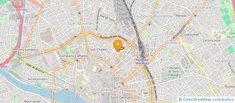 localisation de l'entreprise TOUTES VOILES DEHORS à TOULOUSE