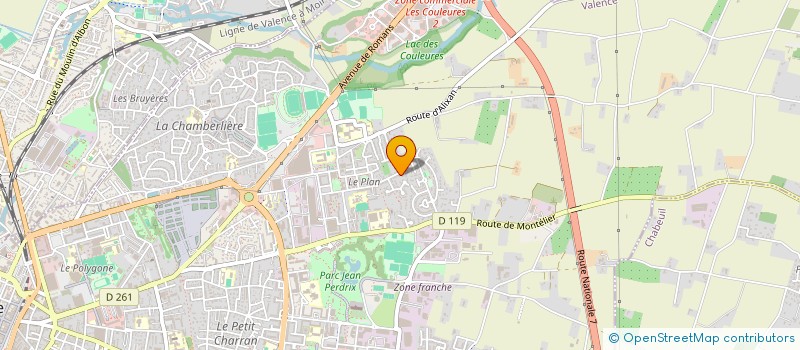 localisation de l'entreprise TOUTFORLESS  VALENCE