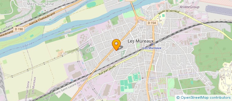 localisation de l'entreprise TOUTII COACHING à LES MUREAUX