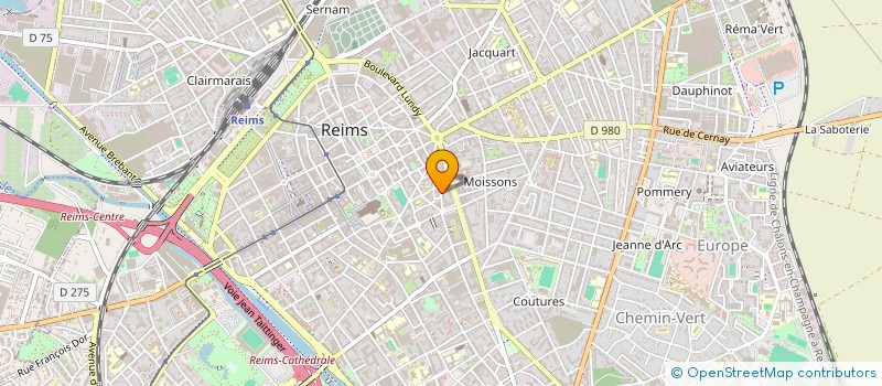 localisation de l'entreprise TOUTIMO à REIMS