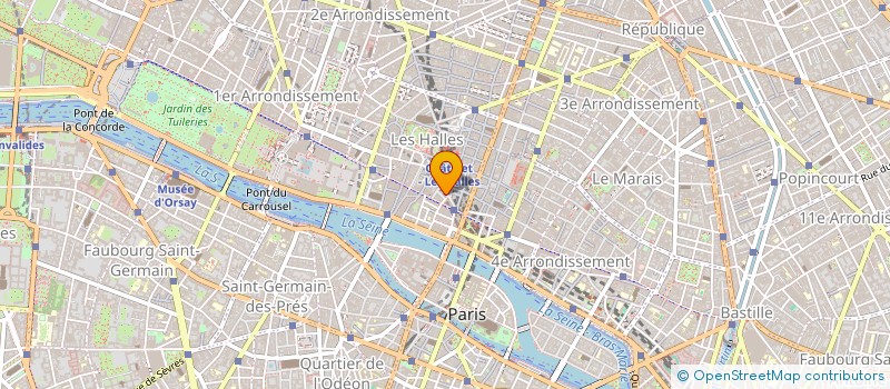 localisation de l'entreprise TOUTINVEST à PARIS