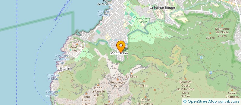 localisation de l'entreprise TOUTIPUS à MARSEILLE 8EME