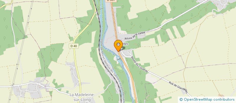localisation de l'entreprise TOUTISOL à BAGNEAUX-SUR-LOING