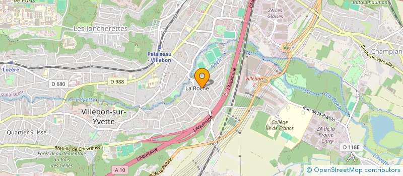 localisation de l'entreprise TOUTKROUSTY  VILLEBON-SUR-YVETTE