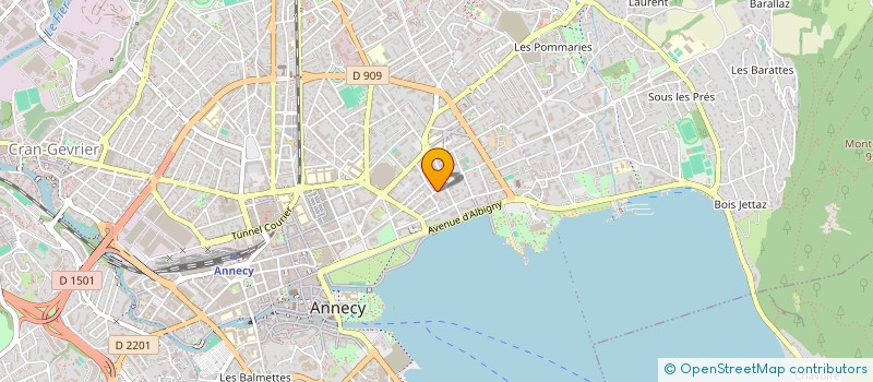 localisation de l'entreprise TOUTMOBIL à ANNECY