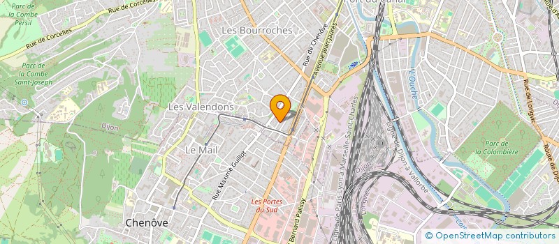 localisation de l'entreprise TOUTOOLS 21 à DIJON