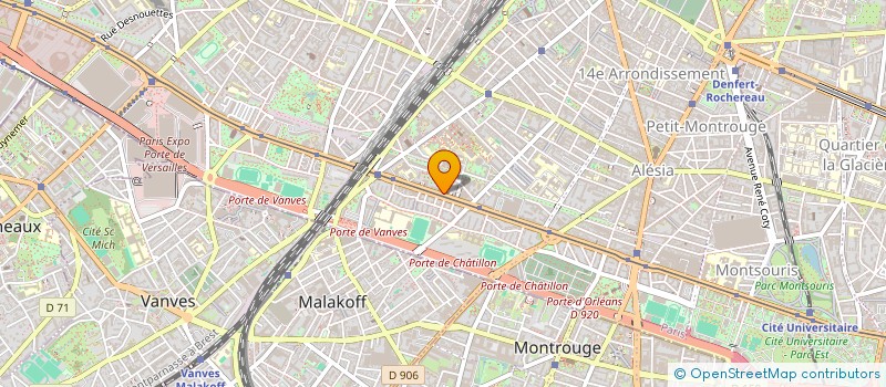 localisation de l'entreprise TOUTOU-CYBER SPACE  PARIS