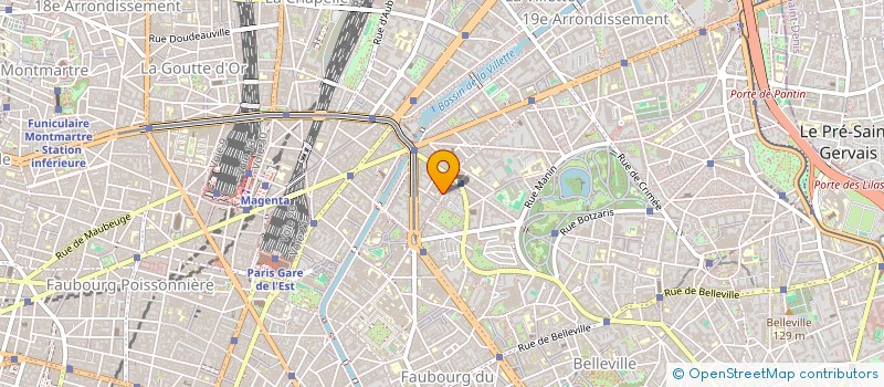 localisation de l'entreprise TOUTOU DOUX  PARIS