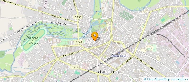 localisation de l'entreprise TOUTOUCHIC à CHATEAUROUX