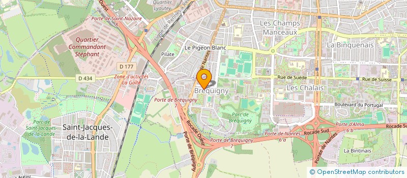 localisation de l'entreprise TOUTOUS BRETIL'LIENS à RENNES