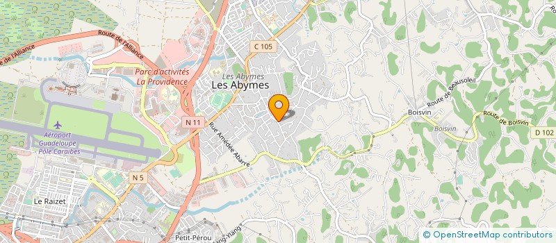 localisation de l'entreprise TOUTPOURLAJEUNESSE à LES ABYMES