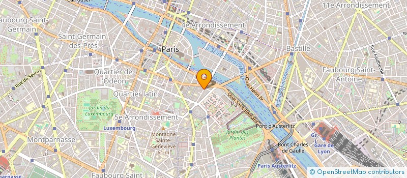 localisation de l'entreprise TOUTPRE à PARIS