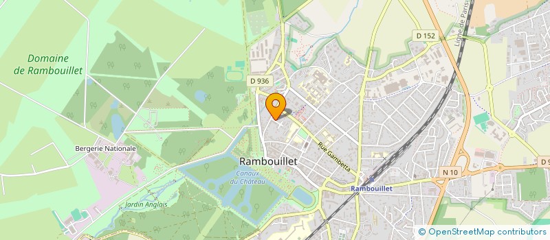 localisation de l'entreprise TOUTPROUVER  RAMBOUILLET