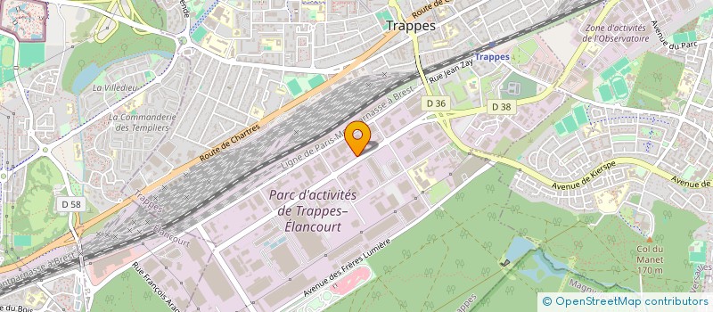 localisation de l'entreprise TOUTQUAND à TRAPPES