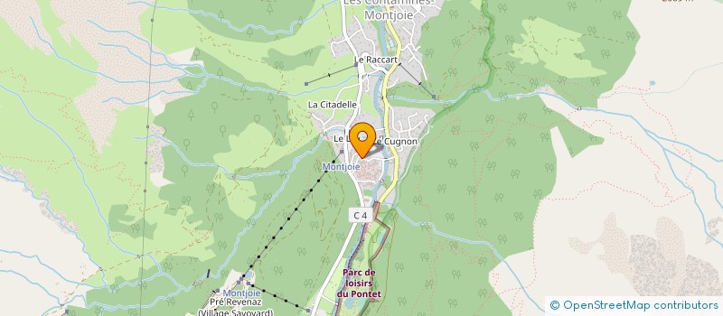localisation de l'entreprise TOUTSCHUSS à LES CONTAMINES-MONTJOIE