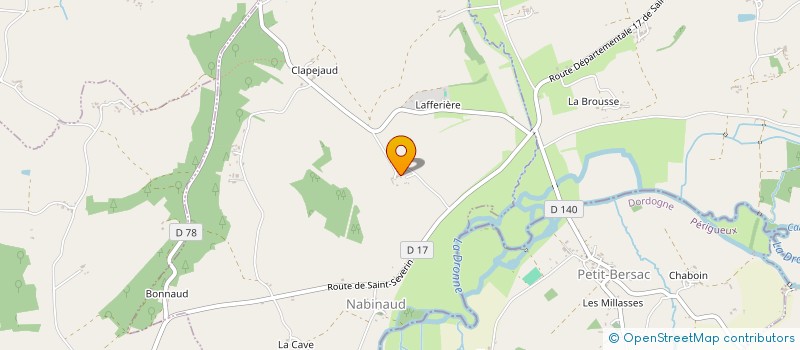 localisation de l'entreprise TOUTVENT MANOIR à NABINAUD
