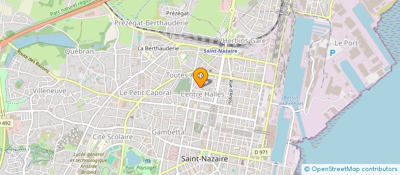 localisation de l'entreprise TOUTY & SONS  SAINT-NAZAIRE