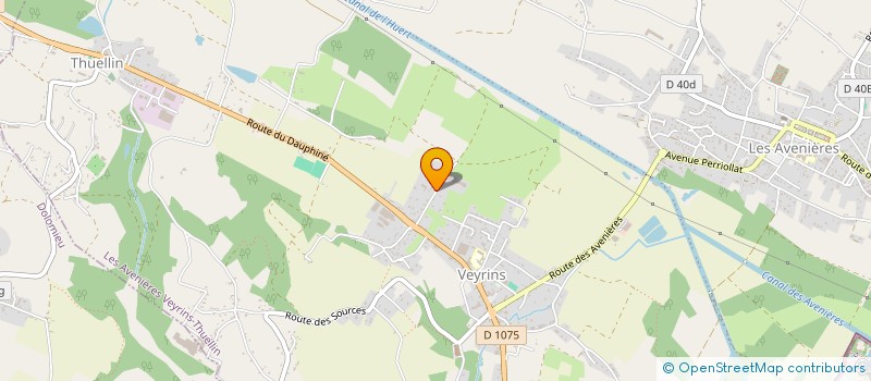 localisation de l'entreprise TOUVE ET KOCK  LES AVENIERES VEYRINS-THUELLIN