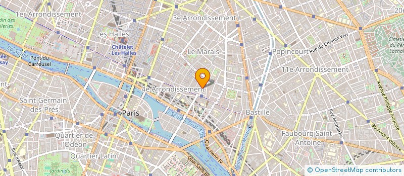 localisation de l'entreprise TOUVEI LEV à PARIS