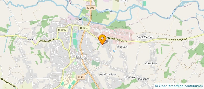 localisation de l'entreprise TOUVENIN JOUBERT  VANXAINS