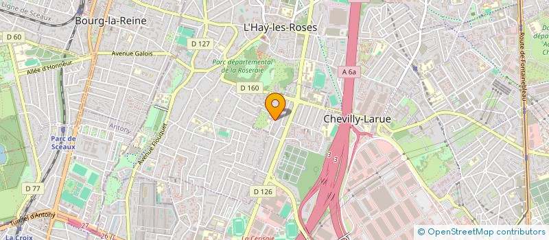 localisation de l'entreprise TOUZCHETNOU  CHEVILLY-LARUE