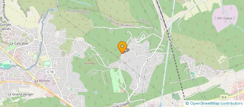 localisation de l'entreprise TOUZEM à LES PENNES-MIRABEAU