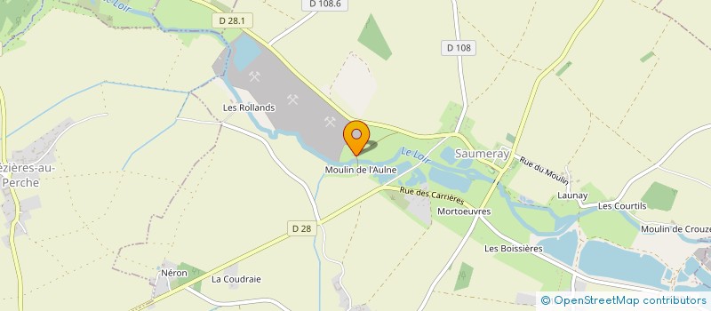 localisation de l'entreprise TOUZET EXPERT à SAUMERAY