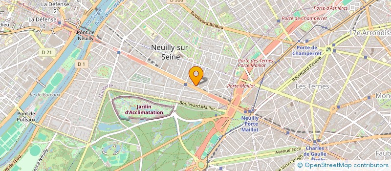 localisation de l'entreprise TOV à NEUILLY-SUR-SEINE