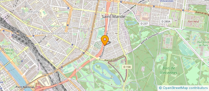 localisation de l'entreprise TOV PARTNER'S à SAINT-MANDE