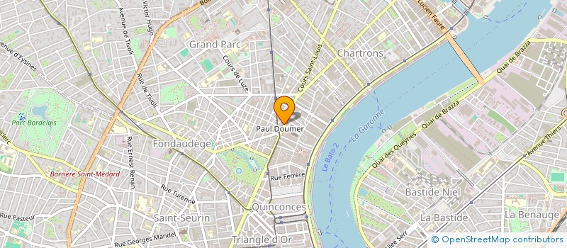 localisation de l'entreprise TOVA  BORDEAUX