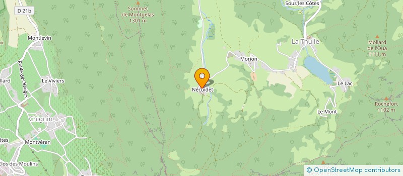 localisation de l'entreprise TOVELIA  LA THUILE