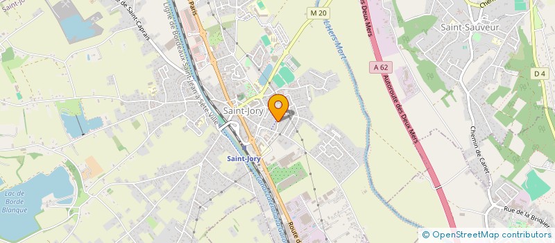 localisation de l'entreprise TOVEM  SAINT-JORY