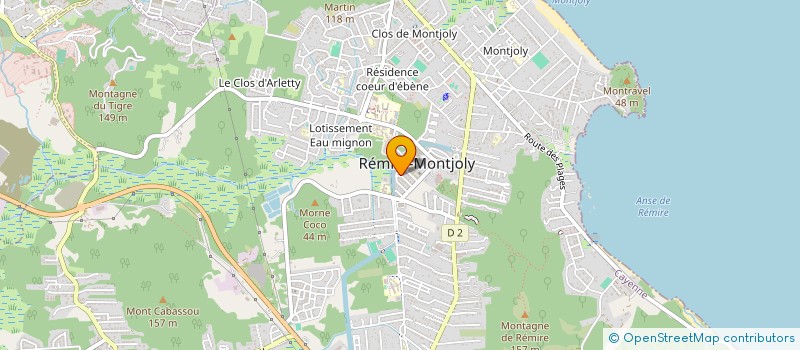 localisation de l'entreprise TOVERP TP à REMIRE-MONTJOLY