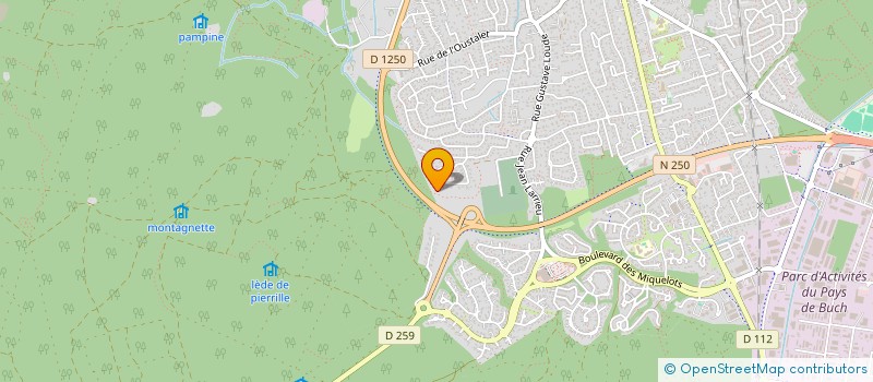 localisation de l'entreprise TOVIAS à LA TESTE-DE-BUCH