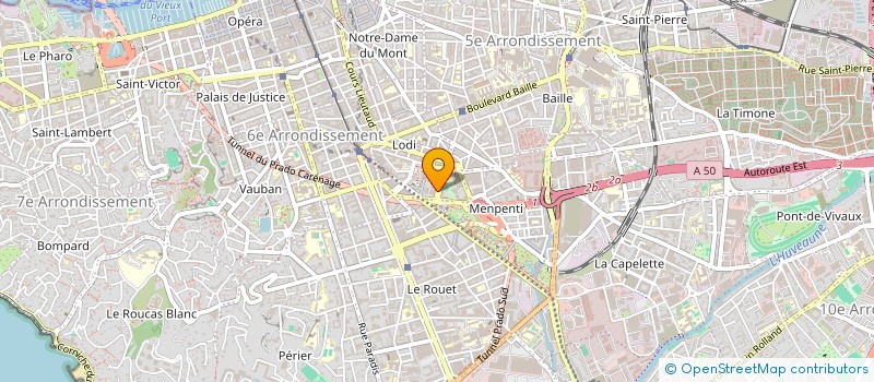 localisation de l'entreprise TOVIMMO à MARSEILLE