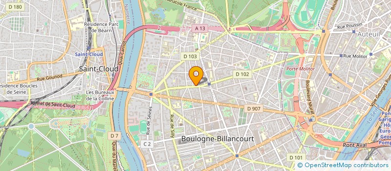 localisation de l'entreprise TOVLI à BOULOGNE-BILLANCOURT