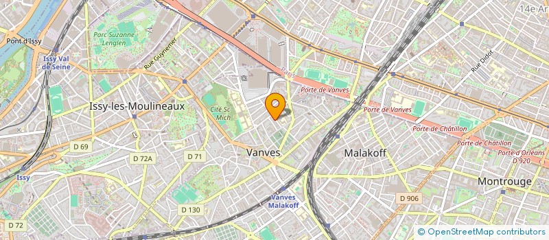 localisation de l'entreprise TOWANDA  VANVES