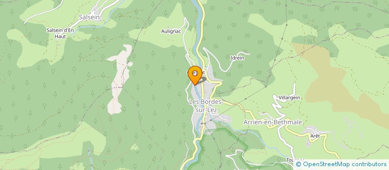 localisation de l'entreprise TOWEN à BORDES-UCHENTEIN