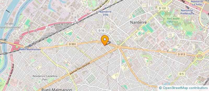 localisation de l'entreprise TOWER FORMATION  NANTERRE