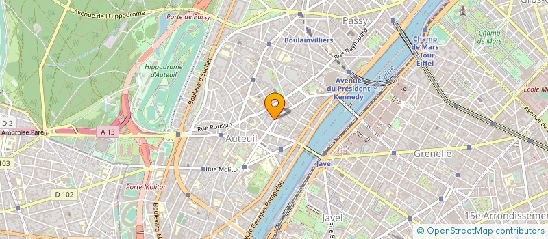 localisation de l'entreprise TOWERCAST à PARIS