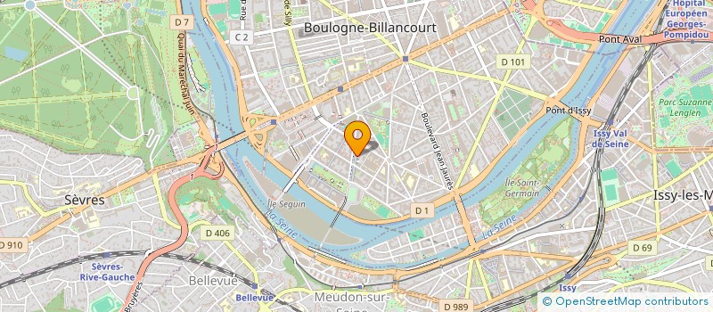 localisation de l'entreprise TOWERLINK FRANCE SAS à BOULOGNE-BILLANCOURT