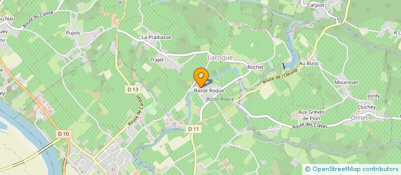 localisation de l'entreprise TOWNSEND INTERNATIONAL WINES  LAROQUE